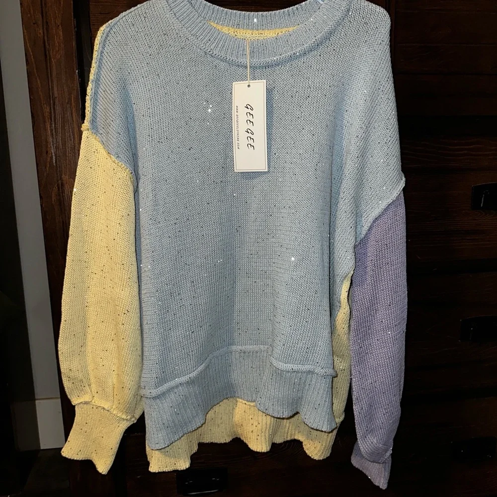 Colorblock Sweater - Picture 1 of 16
